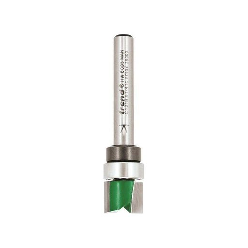 Trend C121B x 1/4 TC Bearing Guided Template Profile Cutter 12.7mm x 9.5mm Trend - RockBottom Northampton