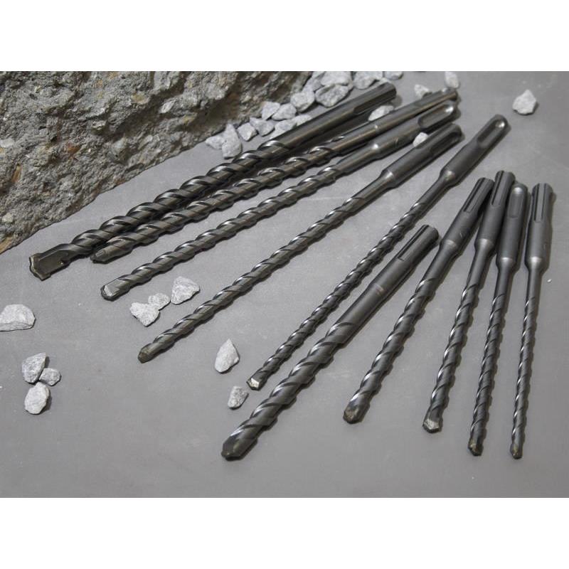 Faithfull SDS Plus Drill Bit Set, 10 Piece Faithfull - RockBottom Northampton