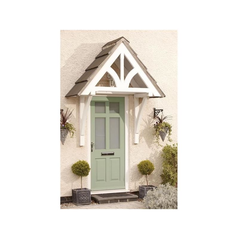 Ronseal 10 Year Weatherproof Wood Paint Spring Green Satin 750ml Ronseal - RockBottom Nothampton