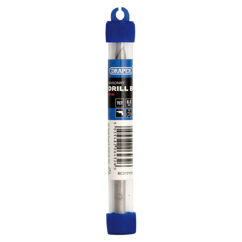 Draper TCT Masonry Drill Bit, 6.5 x 100mm Draper - Town Tools
