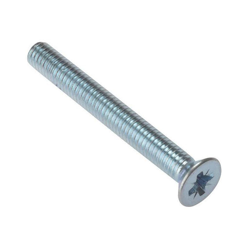 Forgefix Machine Screw Pozi Compatible CSK ZP M6 x 40mm Bag 25 ForgeFix - RockBottom Northampton