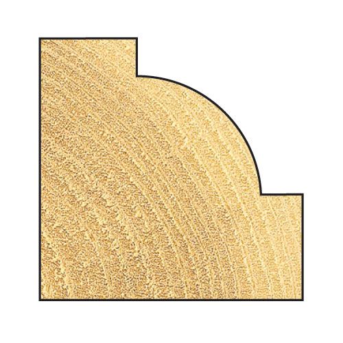 40/14X1/4TC - Bearing guided ovolo cutter 9.5mm radius