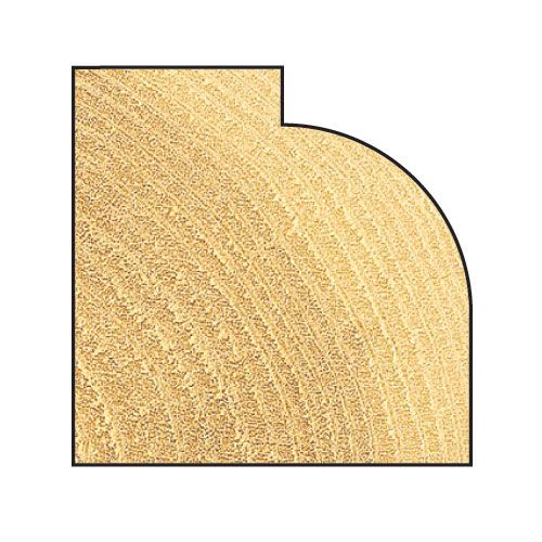 40/14X1/4TC - Bearing guided ovolo cutter 9.5mm radius