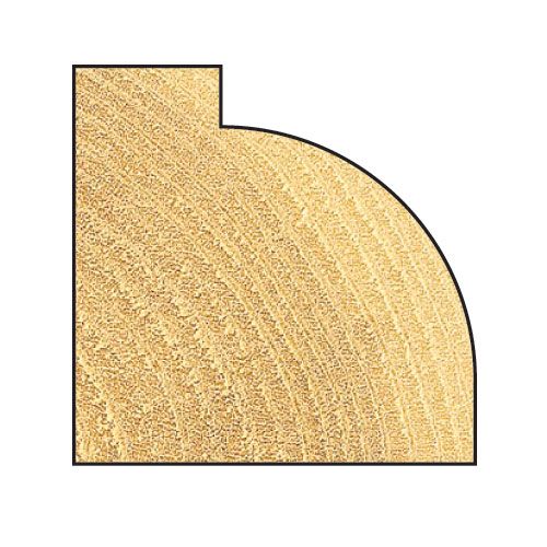 40/15X1/2TC - Bearing guided ovolo cutter 12.7mm radius