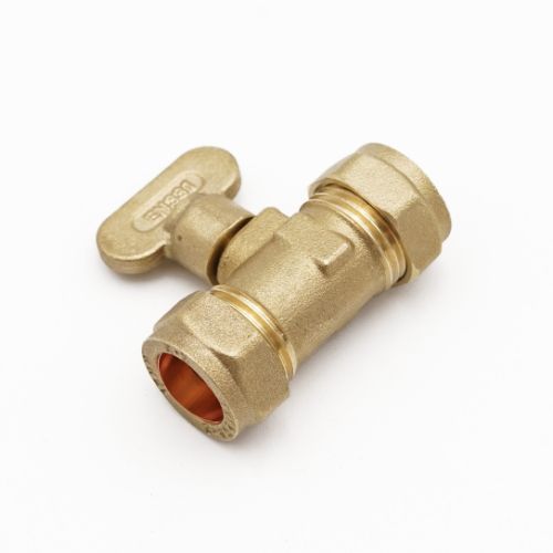 MC METROGAS rigid fan compression gas cock 10mm