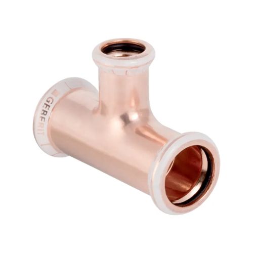 Mapress 61242  Copper T-piece; reduced: 22 x22 x 15mm