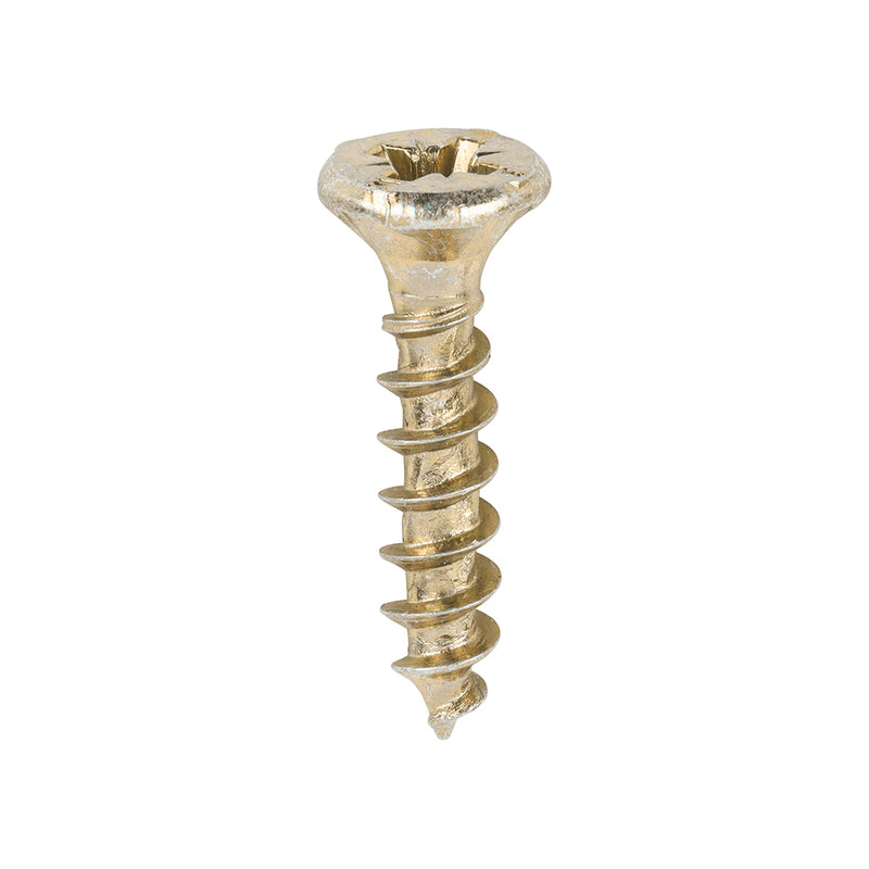 TIMCO Velocity Premium Multi-Use Countersunk Gold Woodscrews — Box