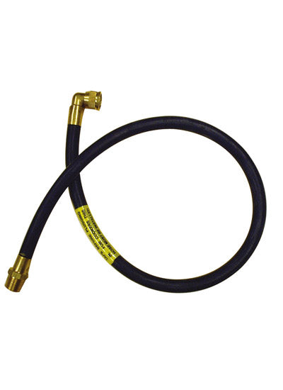3ft Micropoint cooker hose with angle bayonet (natural gas)