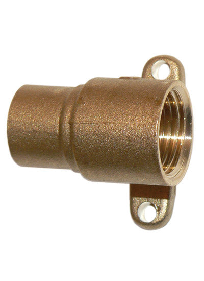 Gas cooker straight wall connector 15mm x 1/2"