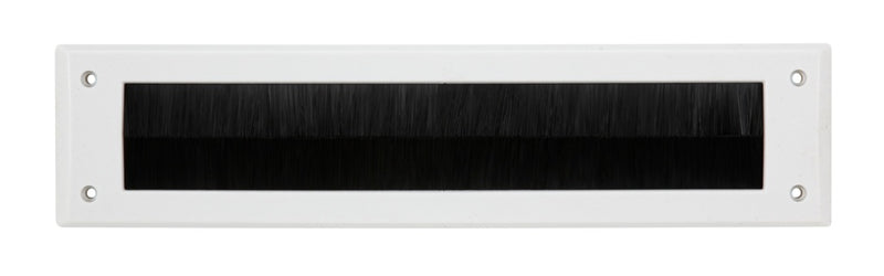 Woodside Letterbox Draught Excluder White