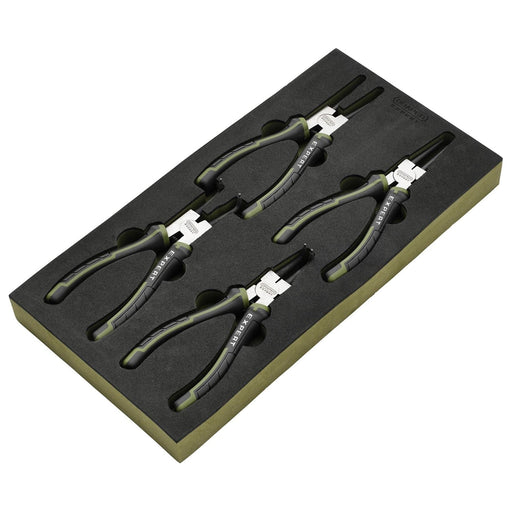 Draper 09930 Draper Expert Circlip Pliers Set in EVA Foam Tray, 180mm (4 Piece)