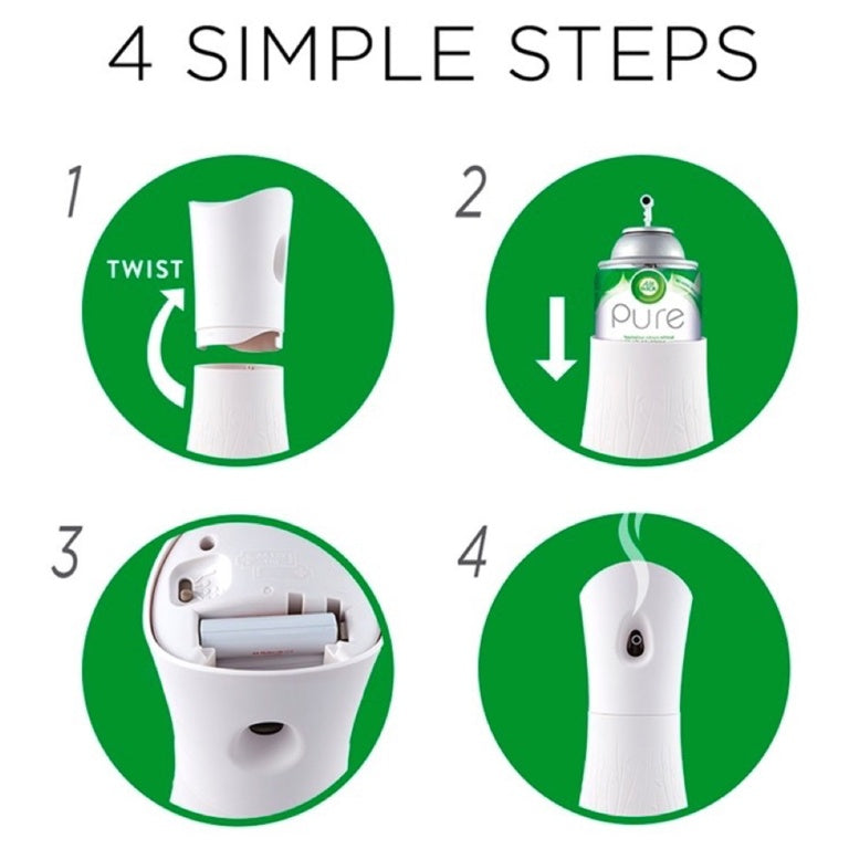 Airwick Max Freshmatic Duo Refill Linen