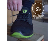 Scan Viper S1P Safety Trainers UK 5 EU 35-36 Scan - RockBottom Nothampton