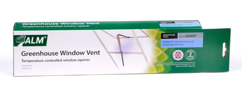 ALM Greenhouse Window Vent