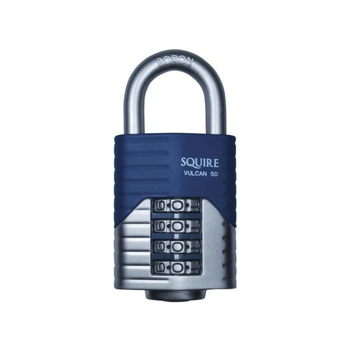 Squire Vulcan Open Boron Shackle Combination Padlock 50mm Boxed Squire - RockBottom Nothampton