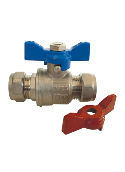 Brass inline Y-strainer F x F 2"