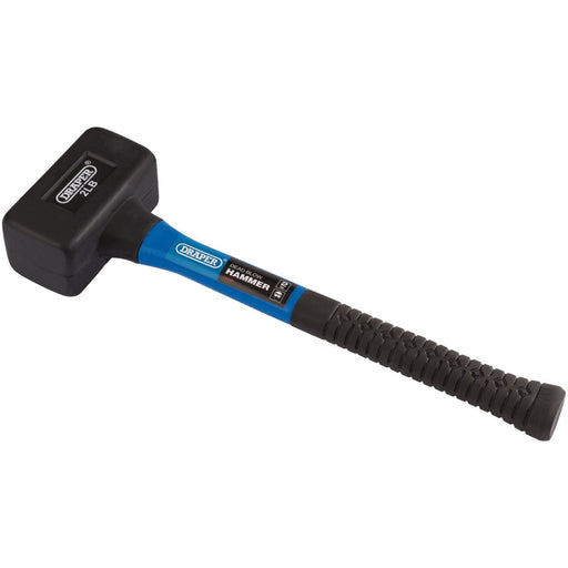 Draper 74320 Rubber Dead Blow Hammer with Fibreglass Shaft, 900g/32oz