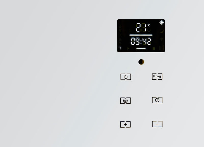 SupaWarm Glass Panel Heater With WiFi Control 2000w IP24