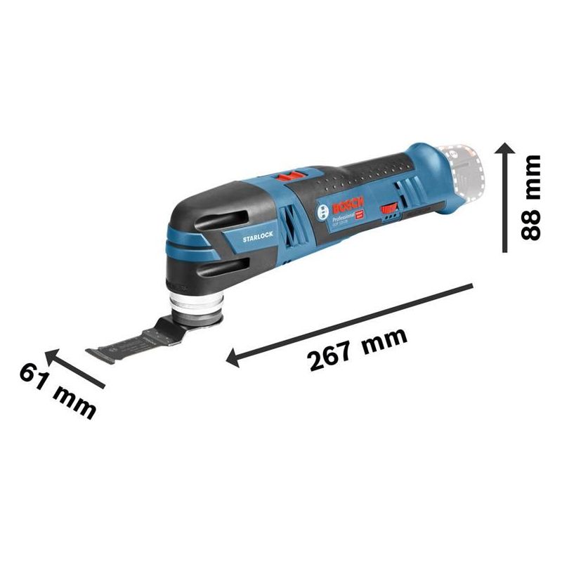 Bosch GOP 12V-28 Professional Multi-Cutter 12V Bare Unit Bosch - RockBottom Northampton