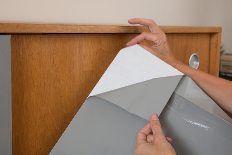 d-c-fix® Self Adhesive Film - Glossy Grey 45cm x 15m