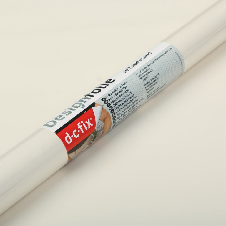 d-c-fix® Self Adhesive Film - Glossy Cream 45cm x 2m
