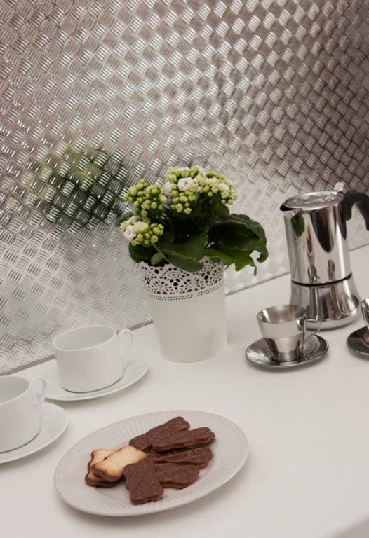 d-c-fix® Self Adhesive Film - Chequer Plate 67.5cm x 1.5m