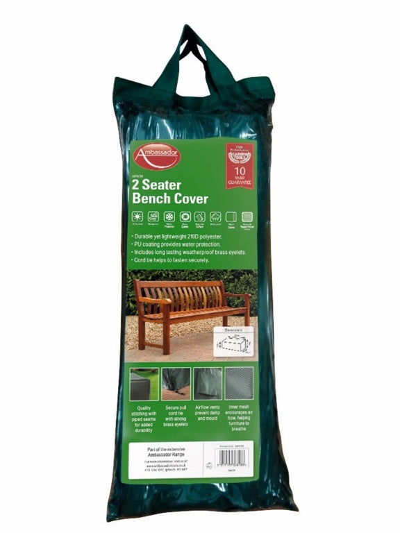 Ambassador Bench Cover 2 Seat 132cm x 89cm x 66cm