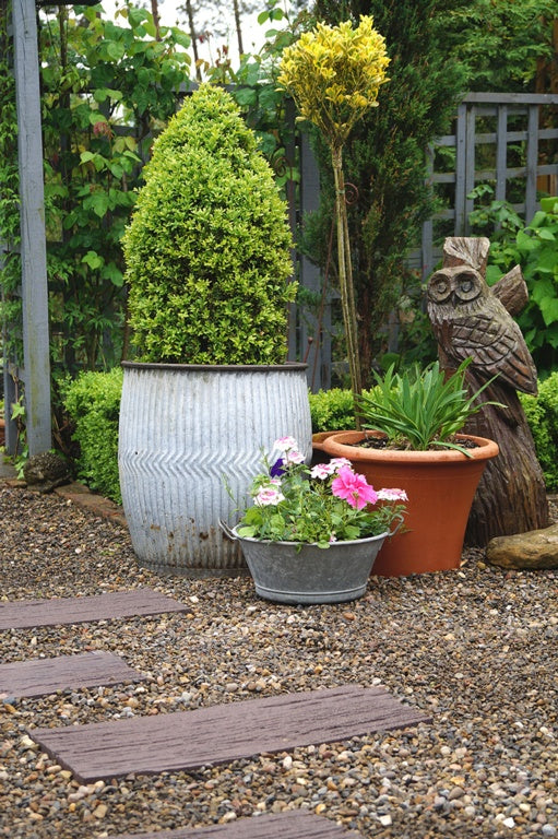 Primeur Stepping Stone Railroad Tie Earth 2x25x60cm