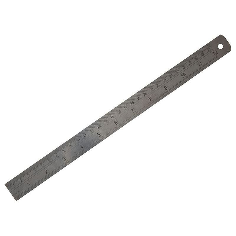 Fisher F112ME Steel Rule 300mm / 12in Fisher - RockBottom Northampton