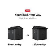 Keter Newton Plus Shed 7.5 x 9ft Keter - RockBottom Northampton