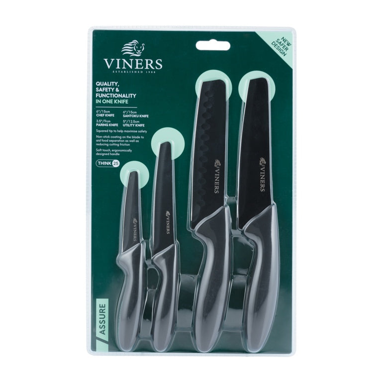 Viners Assure Knife Set 4 Piece