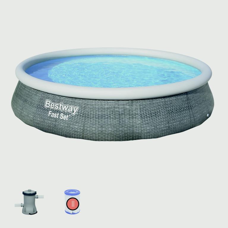 Bestway Rattan Fast Set Pool 13 x 33"