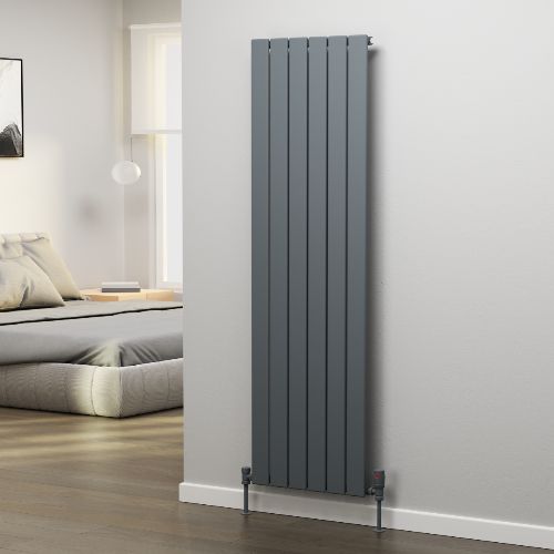 Cyra Designer Radiator 1800x440mm Single Anthracite