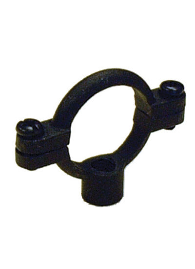 BM black malleable single pipe ring 50mm (2")