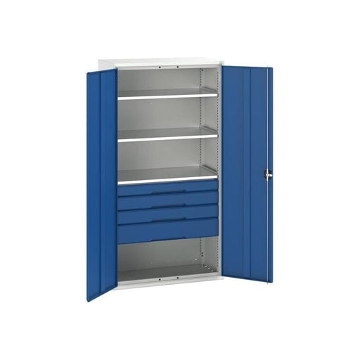 Bott Verso Kitted Cupboard, 3 Shelf & 4 Drawer Bott - RockBottom Northampton