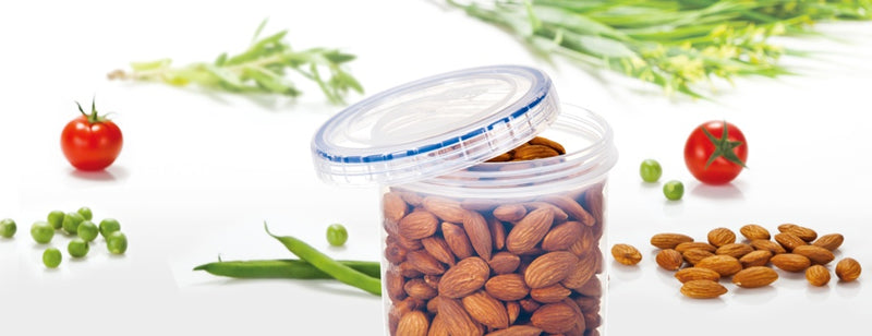 Locknlock Round Food Storage Container with Twist Lid 560ml (98 x 110mm)