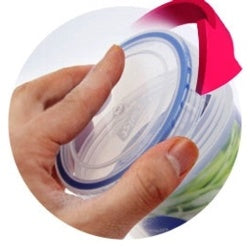 Locknlock Round Food Storage Container with Twist Lid 560ml (98 x 110mm)