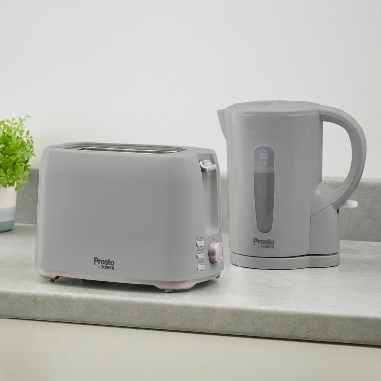 Tower Presto 2 Slice Toaster Grey