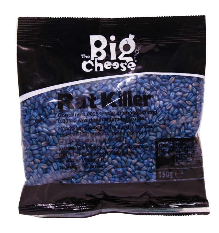 The Big Cheese Rat Killer Grain Bait 150g