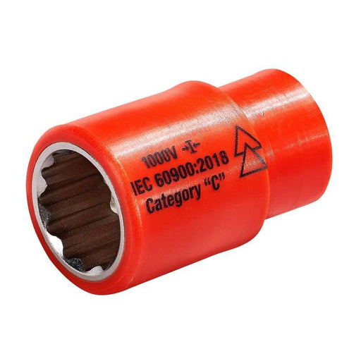 Itl Insulated Insulated 3/8in Drive Socket 19mm ITL Insulated - RockBottom Northampton