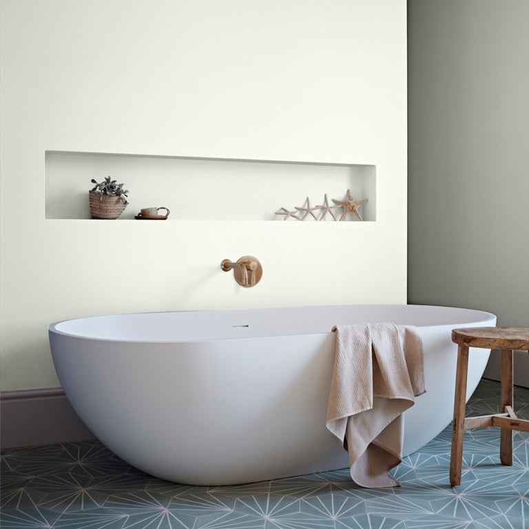 Crown Easyclean Bathroom Mid Sheen 2.5L Milk White