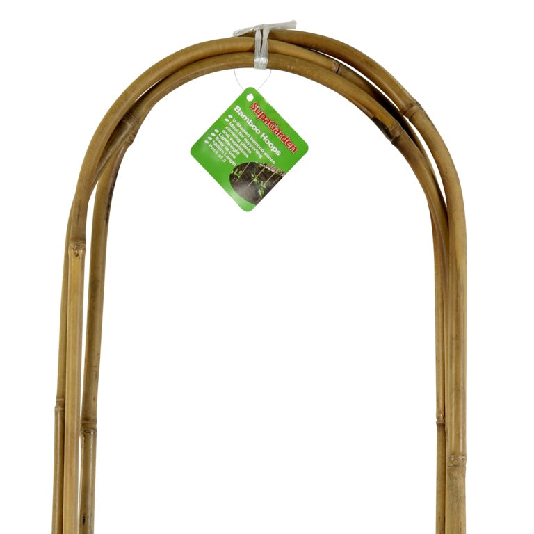 SupaGarden Bamboo Hoop 3 Piece 120cm
