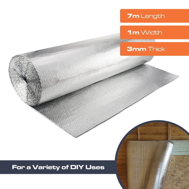 Superfoil Reflective Bubble Insulation 7m x 1m