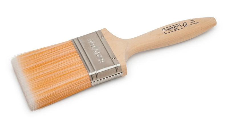 Hamilton For The Trade Fine Tip Flat Brush 3"