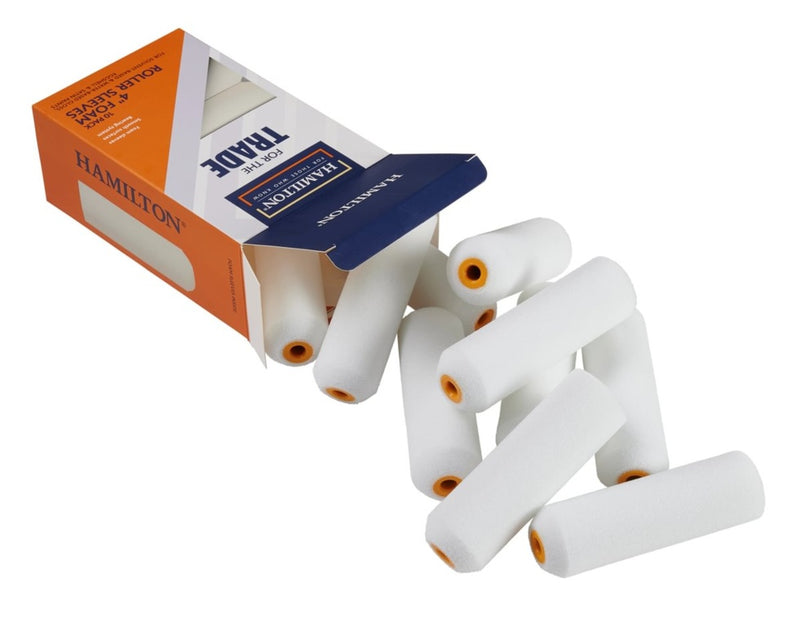 Hamilton For The Trade Mini Foam Roller Sleeves Pack 10 4"