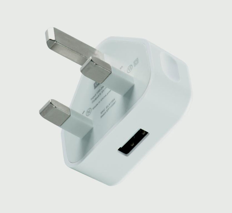 Daewoo Single USB Mains Charger 1a
