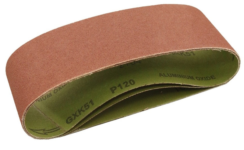 Abracs AL/OX Sanding Belt 75mm x 533mm 120 Grit
