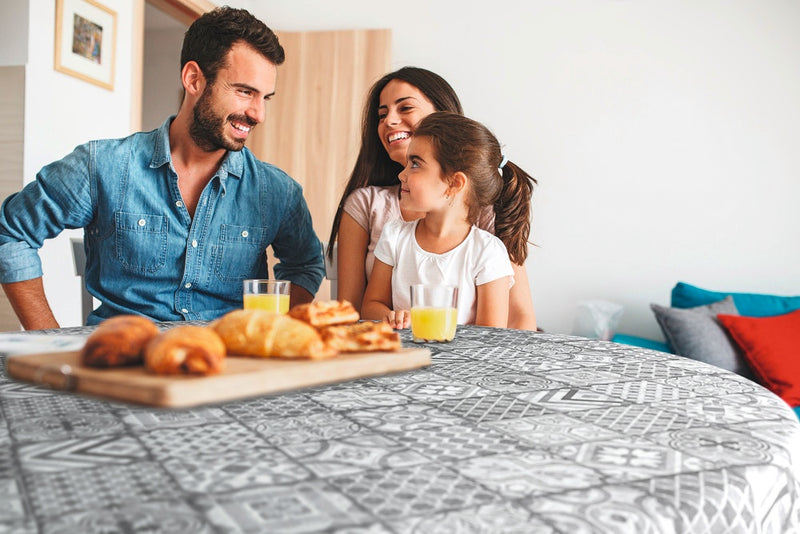 d-c-fix® Manhattan Tablecloth - Visbi 20m Roll x 140cm