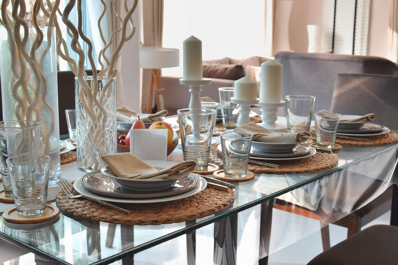 d-c-fix® Tablecloth - Clear Plastic 160cm x 30m