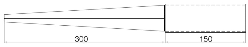 Picardy Fence Grip Spike 50 x 50 x 300mm